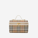 BORSA VANITY IN MISTO COTONE 8125135 VNTGCHKSOAP BURBERRY 