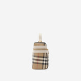 BORSA VANITY IN MISTO COTONE 8125135 VNTGCHKSOAP BURBERRY 