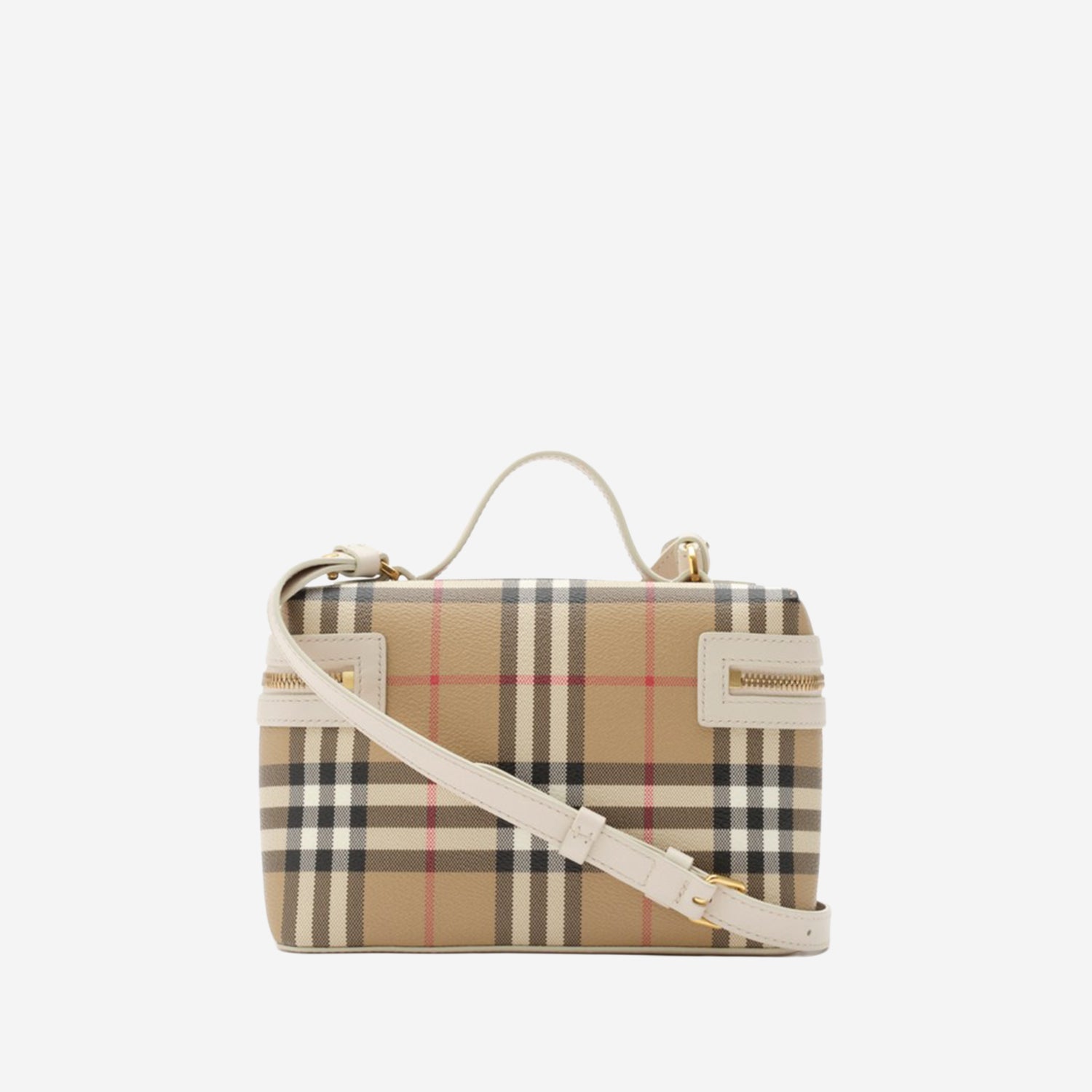 BORSA VANITY IN MISTO COTONE 8125135 VNTGCHKSOAP BURBERRY 