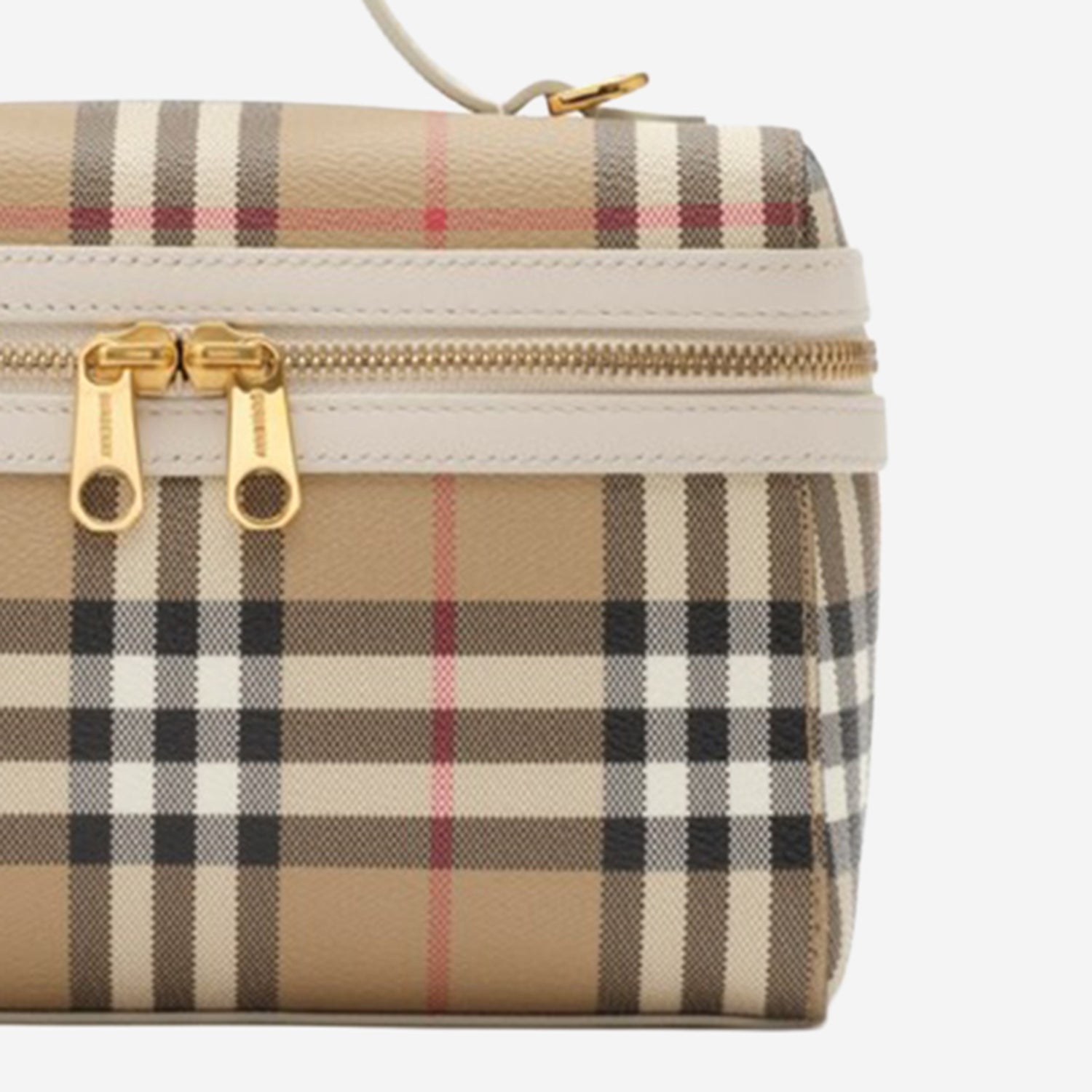 BORSA VANITY IN MISTO COTONE 8125135 VNTGCHKSOAP BURBERRY 