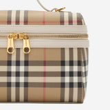 BORSA VANITY IN MISTO COTONE 8125135 VNTGCHKSOAP BURBERRY 