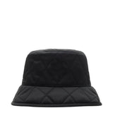 CAPPELLO BUCKET TRAPUNTATO A FERRO DI CAVALLO 8125534 BLACK BURBERRY 