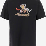 T-shirt in cotone Beach Knight 8126321 BLACK BURBERRY 