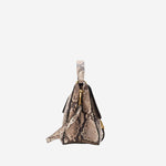 Borsa Rider piccola  in pelle 8126347 NATURALDKBROWN BURBERRY 