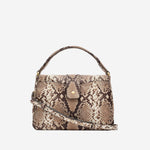 Borsa Rider piccola  in pelle 8126347 NATURALDKBROWN BURBERRY 