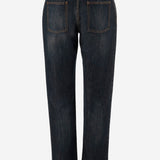 JEANS IN DENIM DI COTONE 8126569 MIDBLUE BURBERRY 