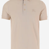 POLO IN COTONE CON LOGO 8126921 CLAM BURBERRY 