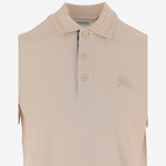 POLO IN COTONE CON LOGO 8126921 CLAM BURBERRY 