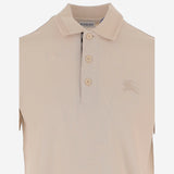 POLO IN COTONE CON LOGO 8126921 CLAM BURBERRY 