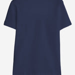 POLO IN COTONE CON LOGO 8126926 DENIMBLUE BURBERRY 