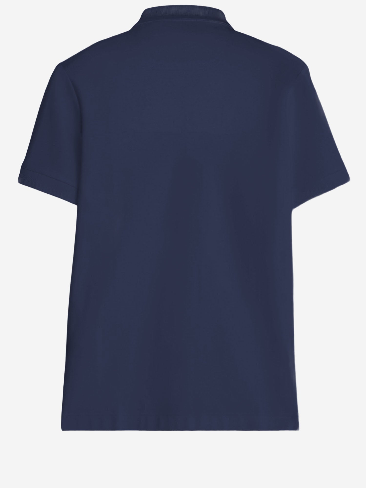 POLO IN COTONE CON LOGO 8126926 DENIMBLUE BURBERRY 