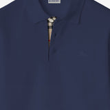 POLO IN COTONE CON LOGO 8126926 DENIMBLUE BURBERRY 