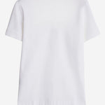 POLO IN COTONE CON LOGO 8126937 WHITE BURBERRY 