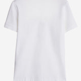 POLO IN COTONE CON LOGO 8126937 WHITE BURBERRY 