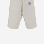 PANTALONI CORTI IN COTONE CON LOGO I027942 D602 CARHARTT WIP 