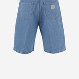 JEANS CORTI LANDON IN DENIM DI COTONE I030469 0160 CARHARTT WIP 