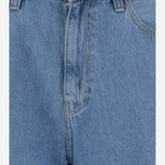JEANS CORTI LANDON IN DENIM DI COTONE I030469 0160 CARHARTT WIP 