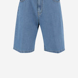JEANS CORTI LANDON IN DENIM DI COTONE I030469 0160 CARHARTT WIP 