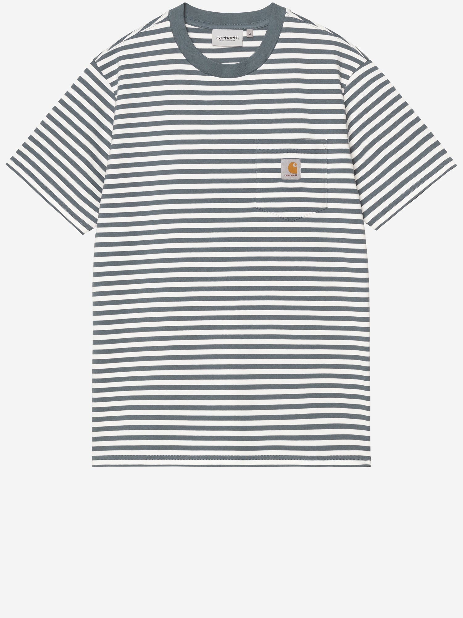 T-Shirt in cotone con logo I036179 3KWXX CARHARTT WIP 