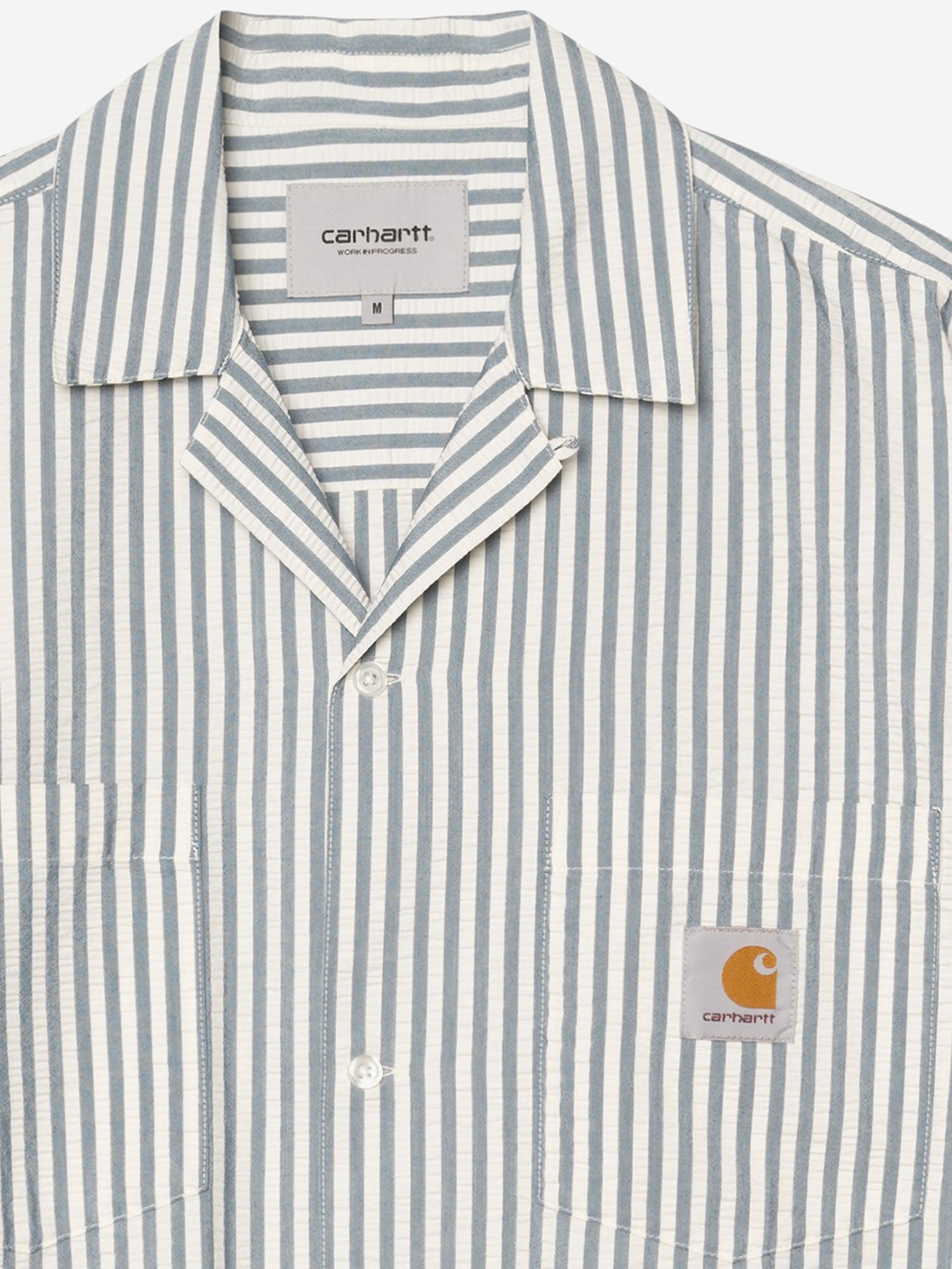 CAMICIA IN MISTO COTONE A RIGHE I036203 3K5XX CARHARTT WIP 