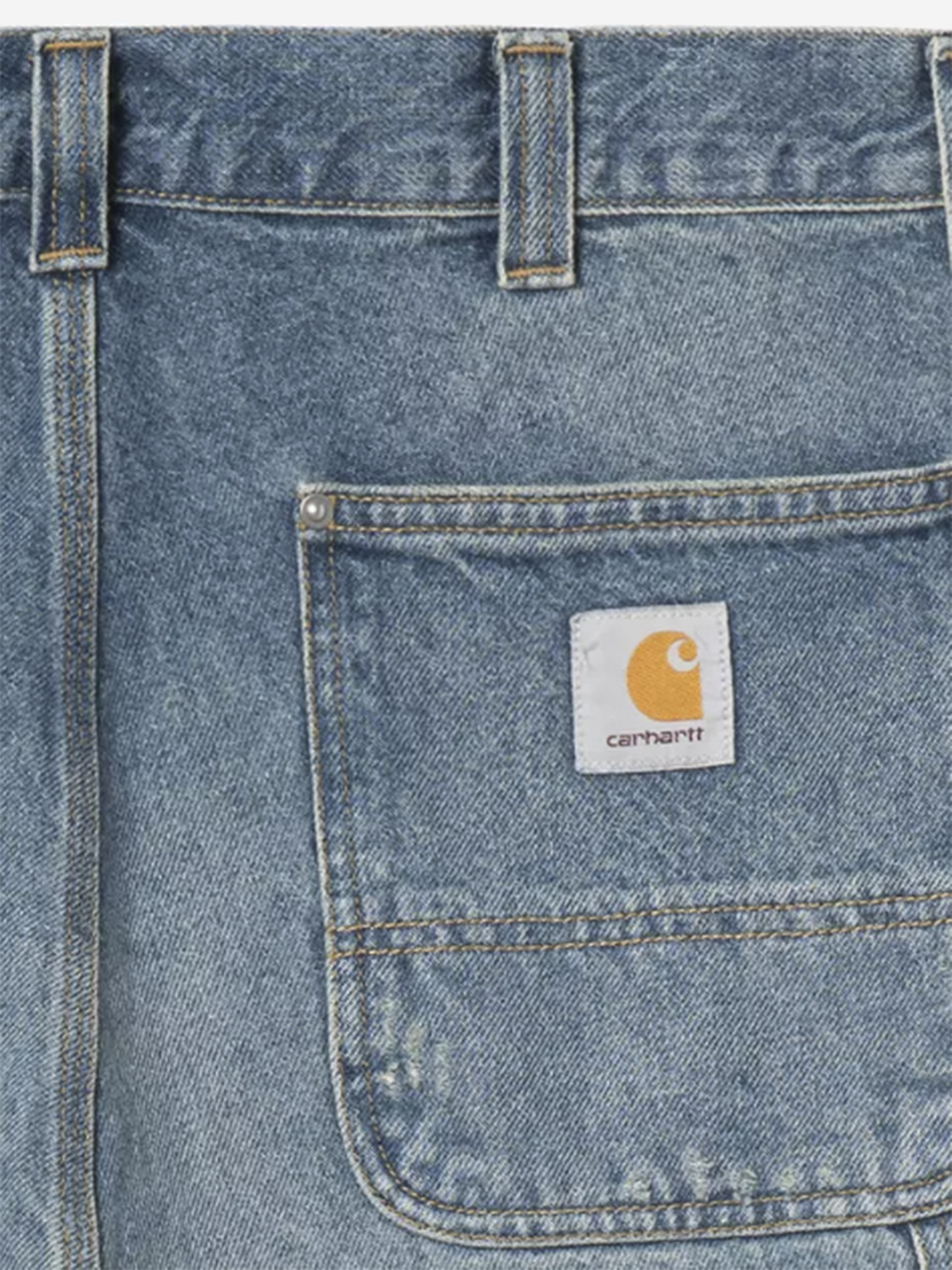 PANTALONI CORTI ADEN DOUBLE KNEE I036272 01B7 CARHARTT WIP 