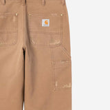 PANTALONI DUOBLE KNEE IN COTONE I036274 HZB7 CARHARTT WIP 