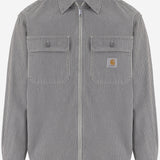Camicia in cotone con patch logo I036495 3OK06 CARHARTT WIP 