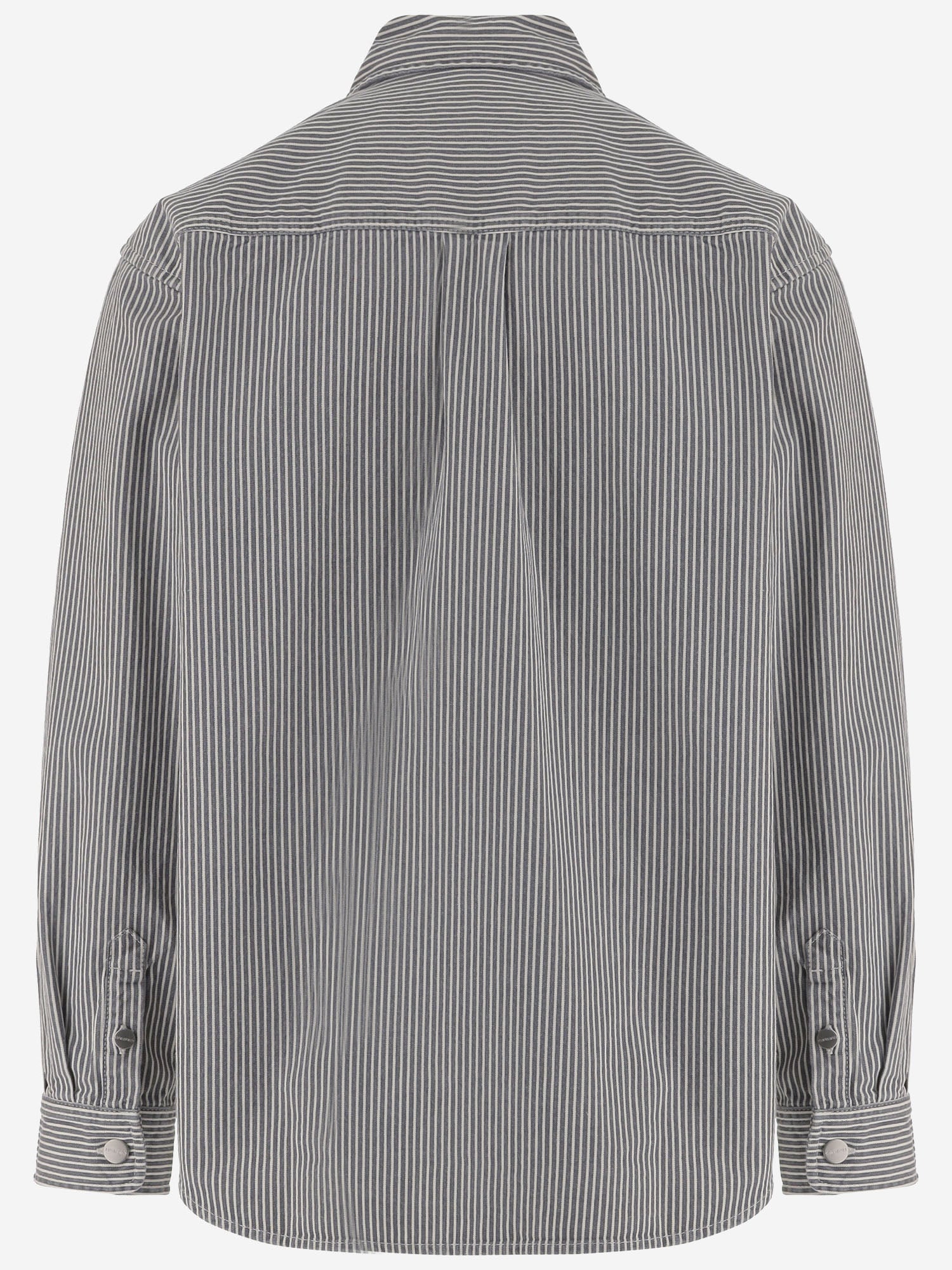 Camicia in cotone con patch logo I036495 3OK06 CARHARTT WIP 