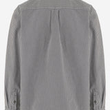Camicia in cotone con patch logo I036495 3OK06 CARHARTT WIP 