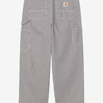 PANTALONI MERCER IN COTONE CON MOTIVO A RIGHE I036531 3OK06 CARHARTT WIP 