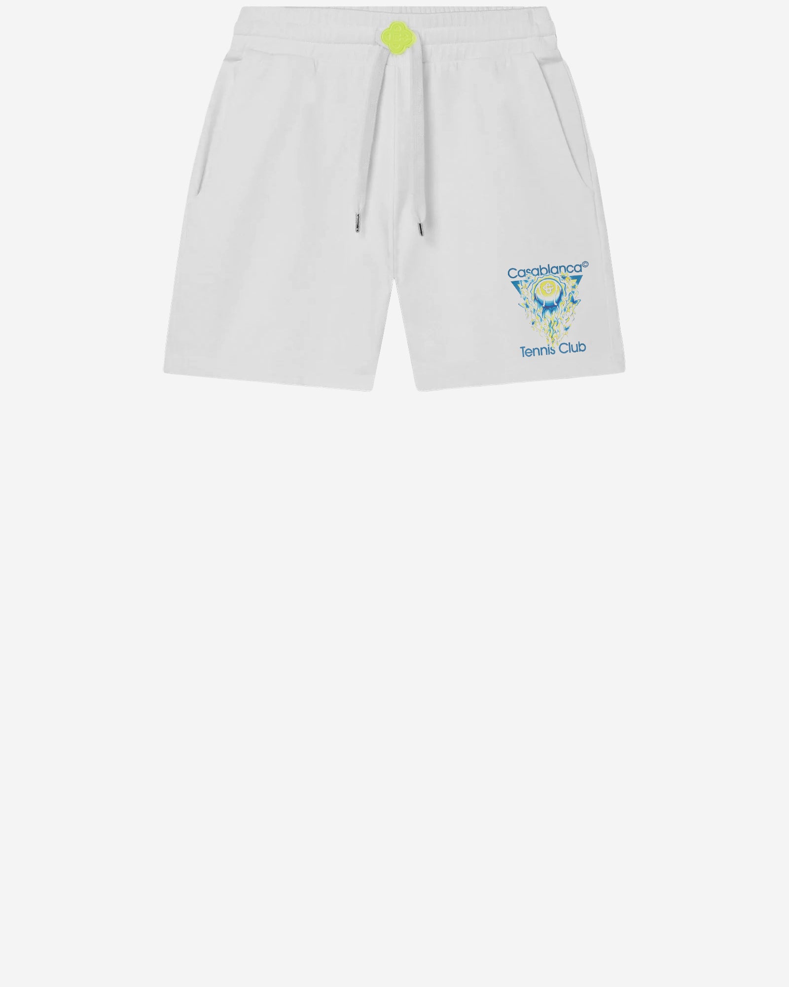 PANTALONI CORTI IN COTONE CON LOGO MSP26JTR003 02 CASABLANCA 