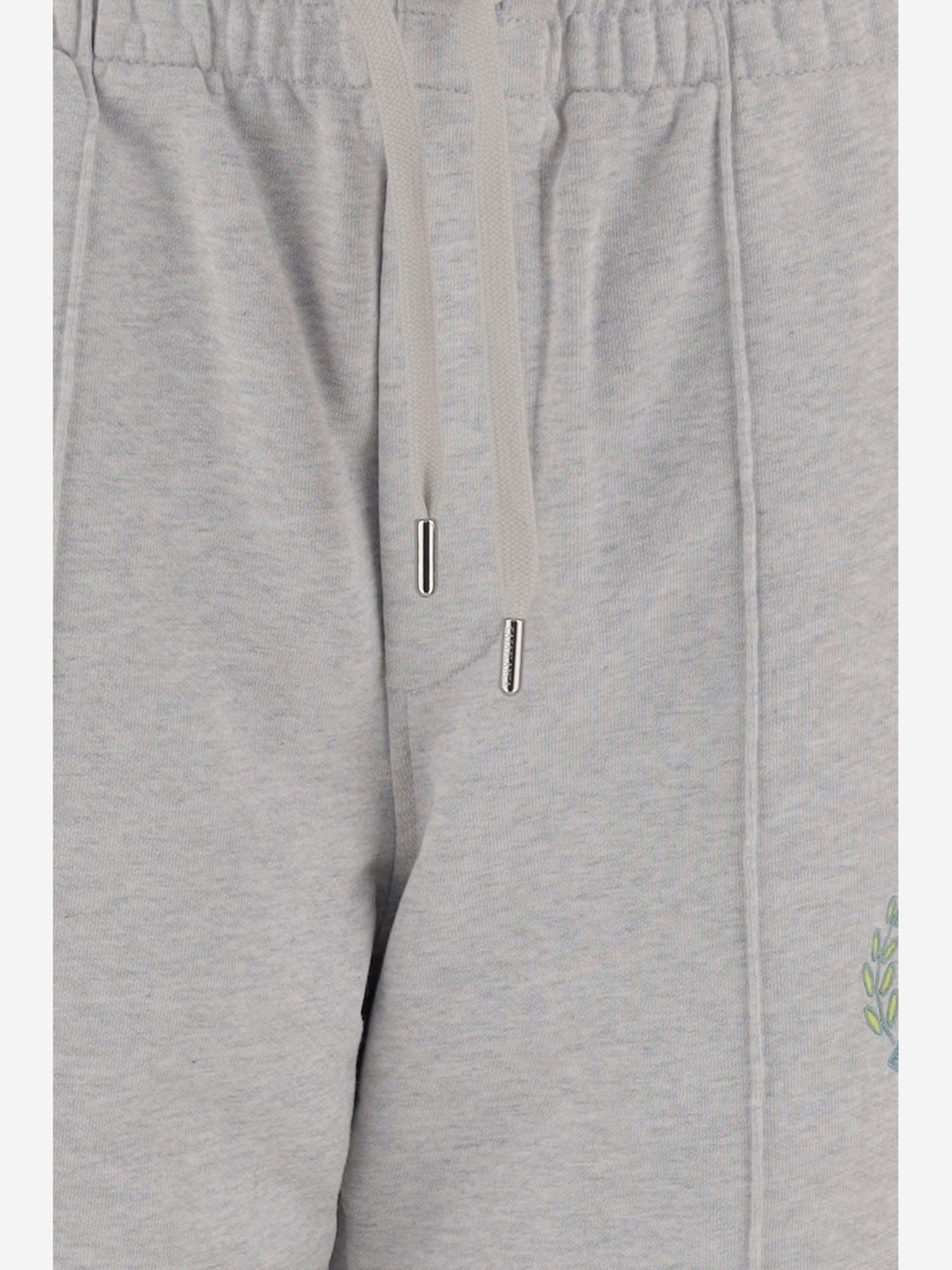 PANTALONI IN COTONE CON LOGO MSP26JTR051 01 CASABLANCA 