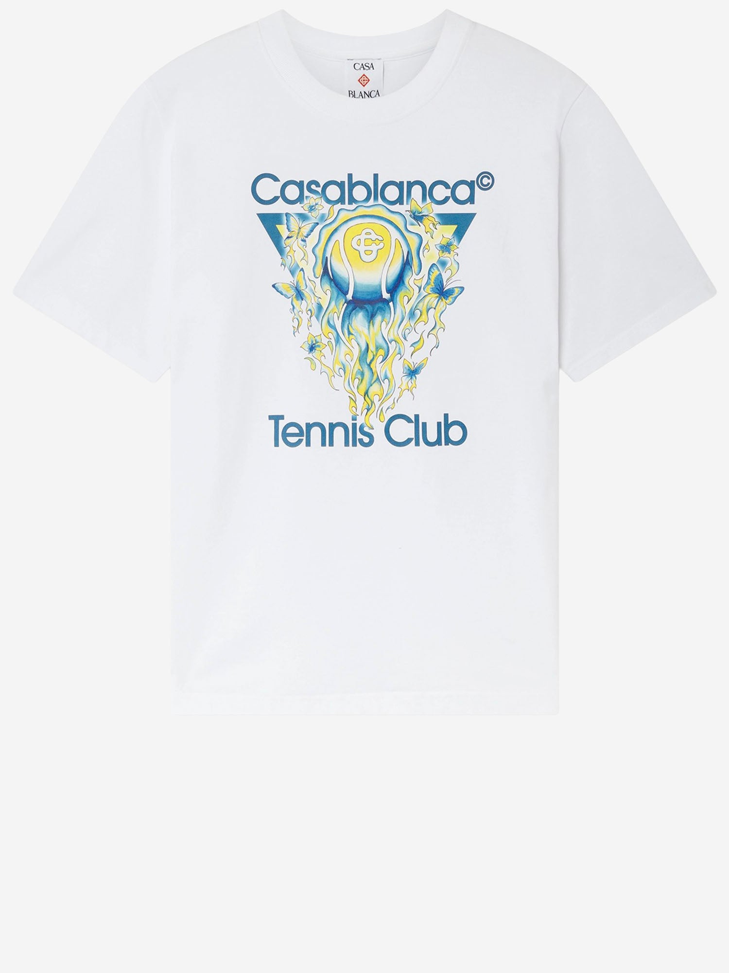 T-SHIRT IN COTONE CON LOGO MSP26JTS001 01 CASABLANCA 