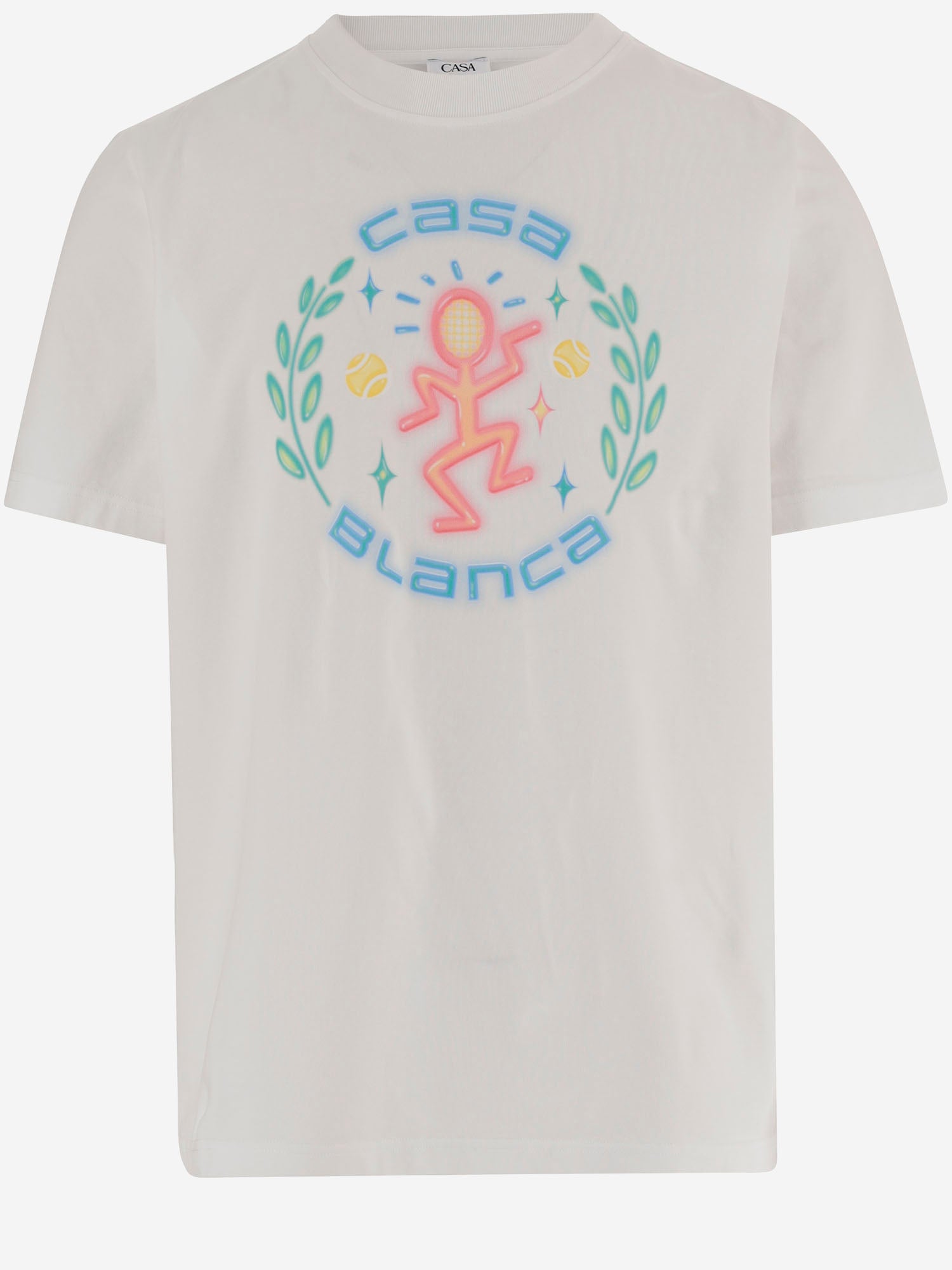 T-SHIRT IN COTONE CON LOGO MSP26JTS001 11 CASABLANCA 