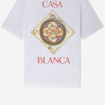 T-SHIRT IN COTONE CON STAMPA MSS26JTS001 02 CASABLANCA 