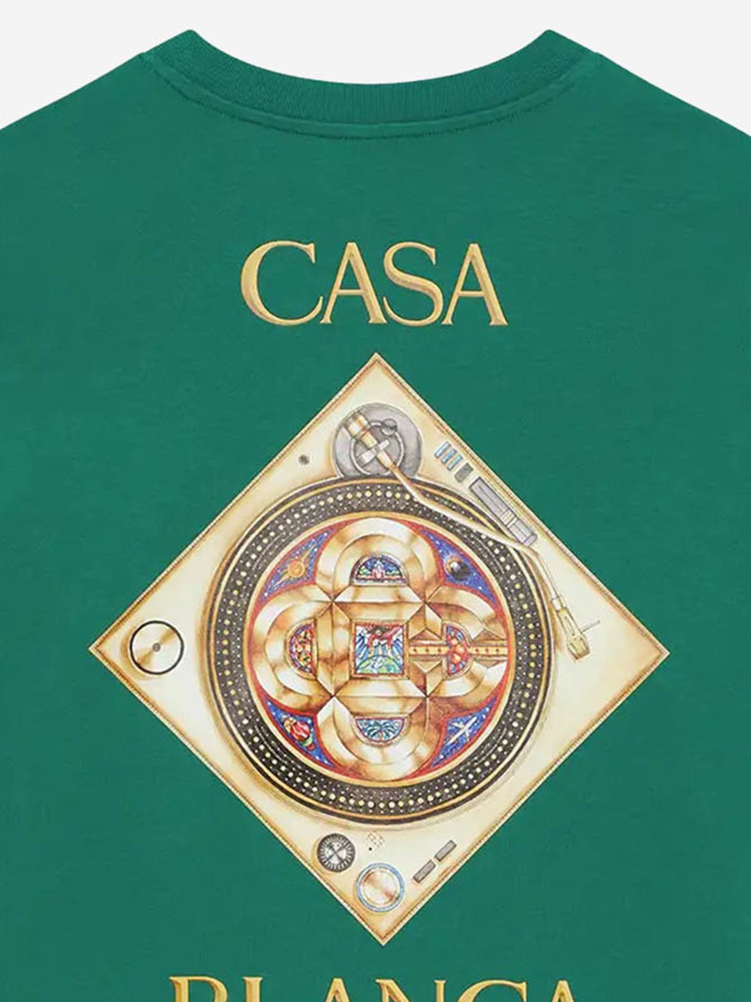 T-SHIRT IN COTONE CON STAMPA MSS26JTS001 03 CASABLANCA 