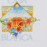 T-SHIRT IN COTONE CON STAMPA MSS26JTS001 13 CASABLANCA 