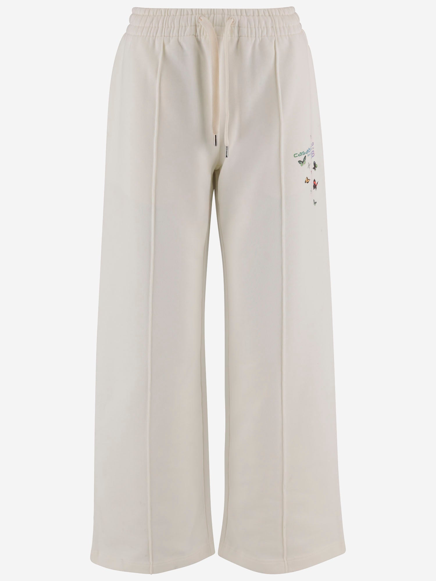 PANTALONI IN COTONE CON LOGO WSP26JTR101 01 CASABLANCA 