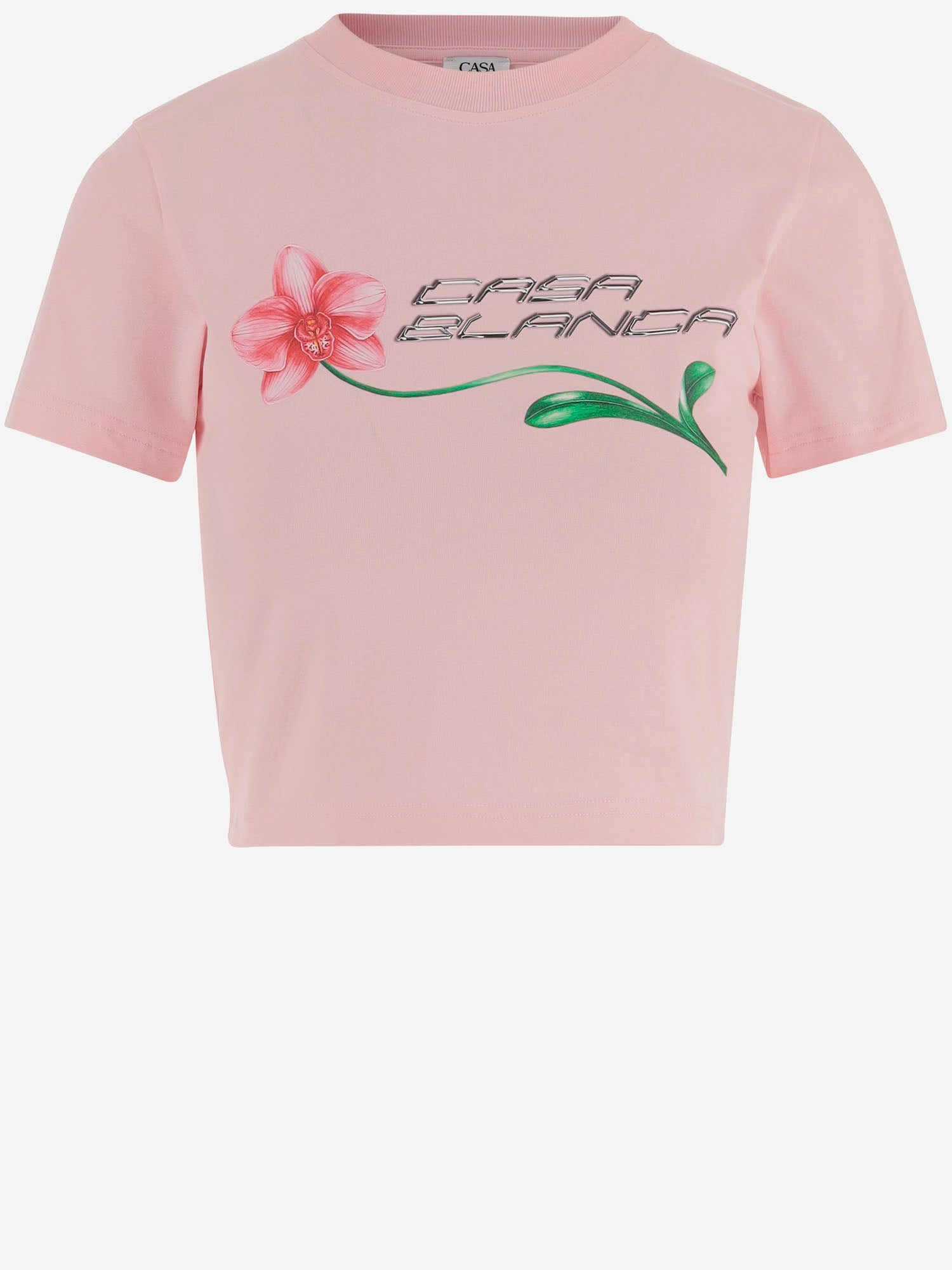 T-SHIRT IN COTONE CON LOGO WSP26JTS009 01 CASABLANCA 