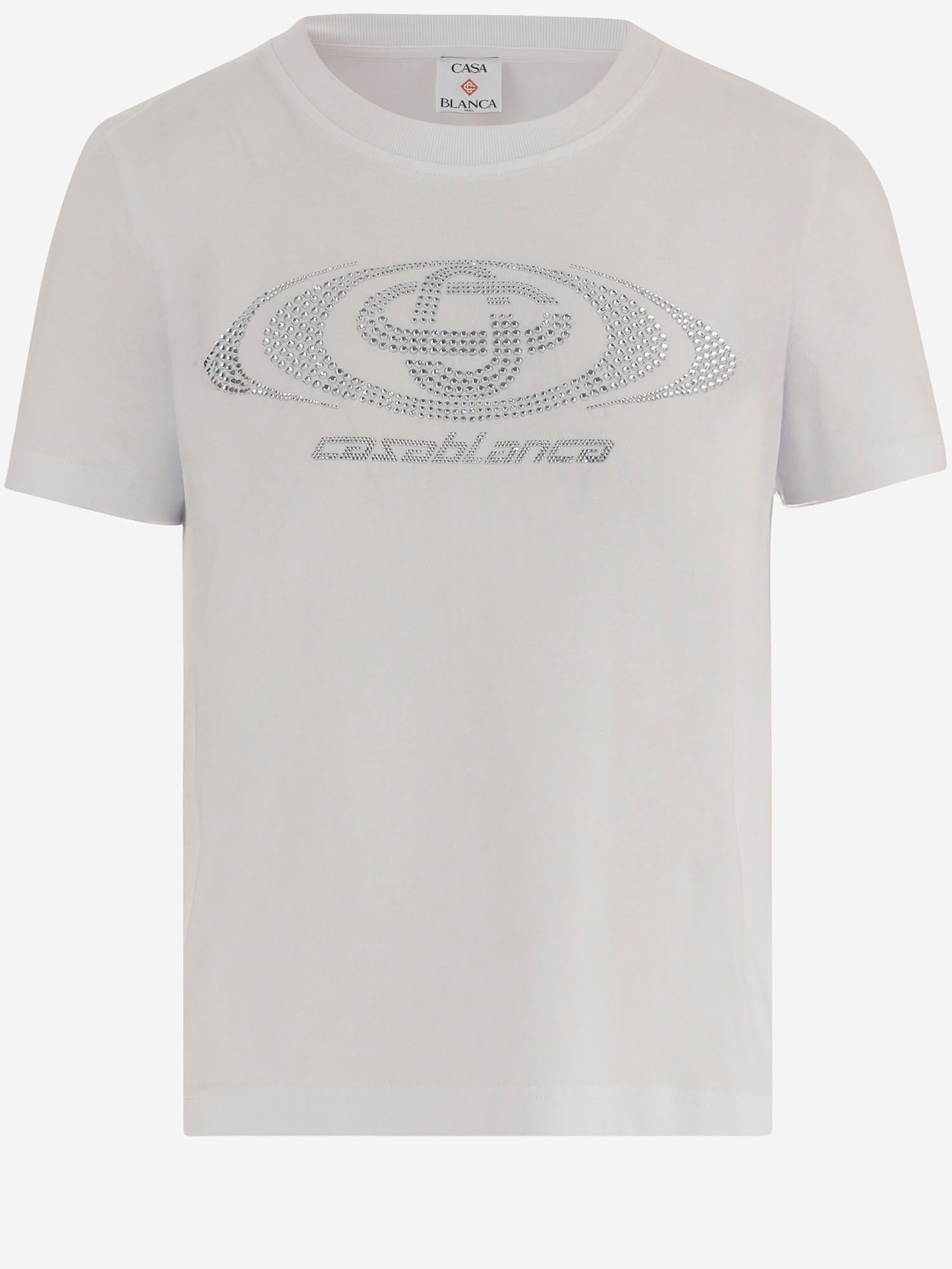 T-SHIRT IN COTONE CON LOGO WSP26JTS020 04 CASABLANCA 