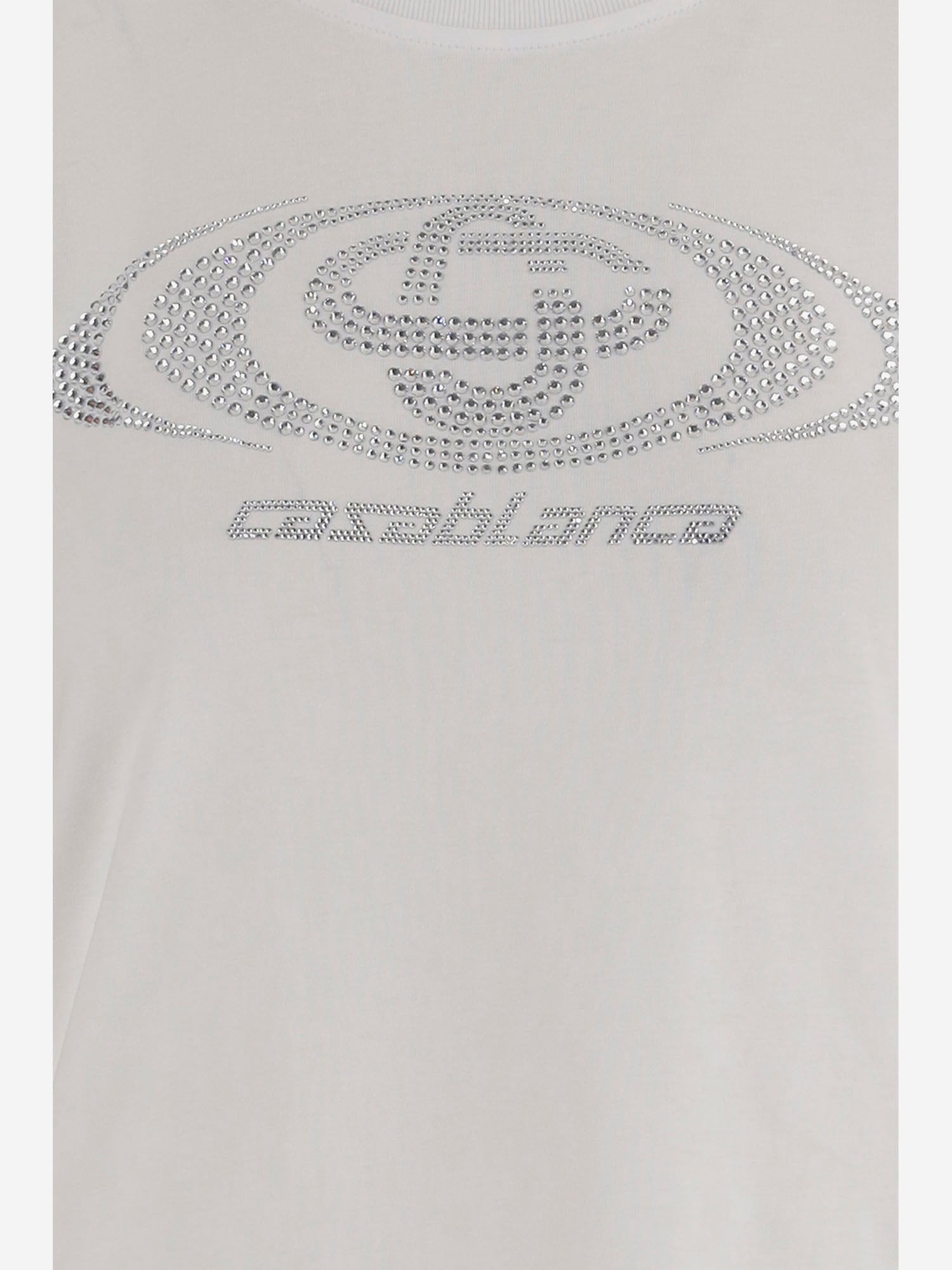 T-SHIRT IN COTONE CON LOGO WSP26JTS020 04 CASABLANCA 
