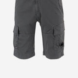 PANTALONI CORTI IN COTONE STRETCH 20CMBE746A 005694G921 CP COMPANY 