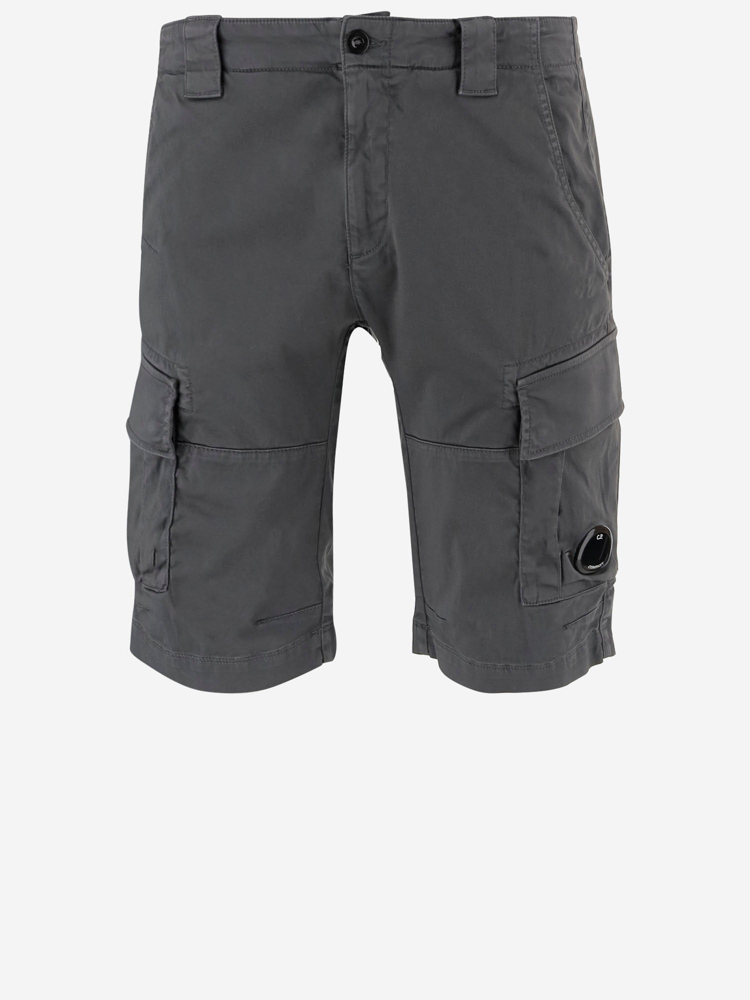 PANTALONI CORTI IN COTONE STRETCH 20CMBE746A 005694G921 CP COMPANY 