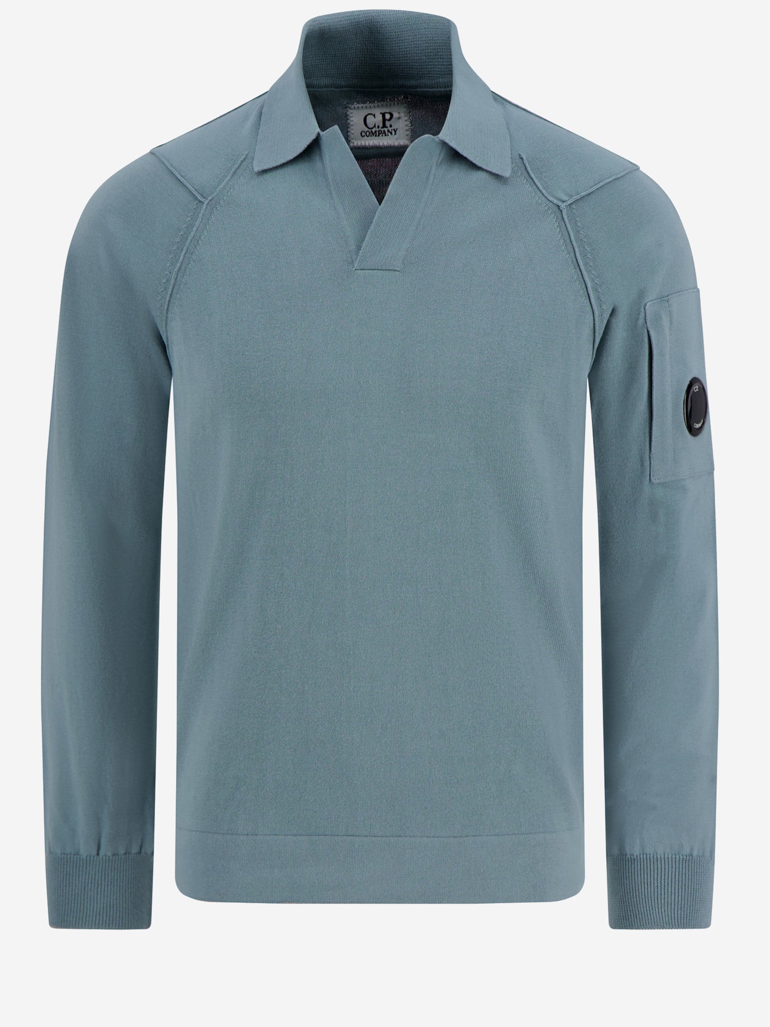POLO A MANICHE LUNGHE IN COTONE 20CMKN101A 110560A809 CP COMPANY 