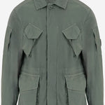 CAMICIA TECNICA CON MULTITASCHE 20CMOW004A 110535G668 CP COMPANY 