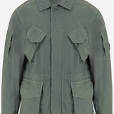 CAMICIA TECNICA CON MULTITASCHE 20CMOW004A 110535G668 CP COMPANY 