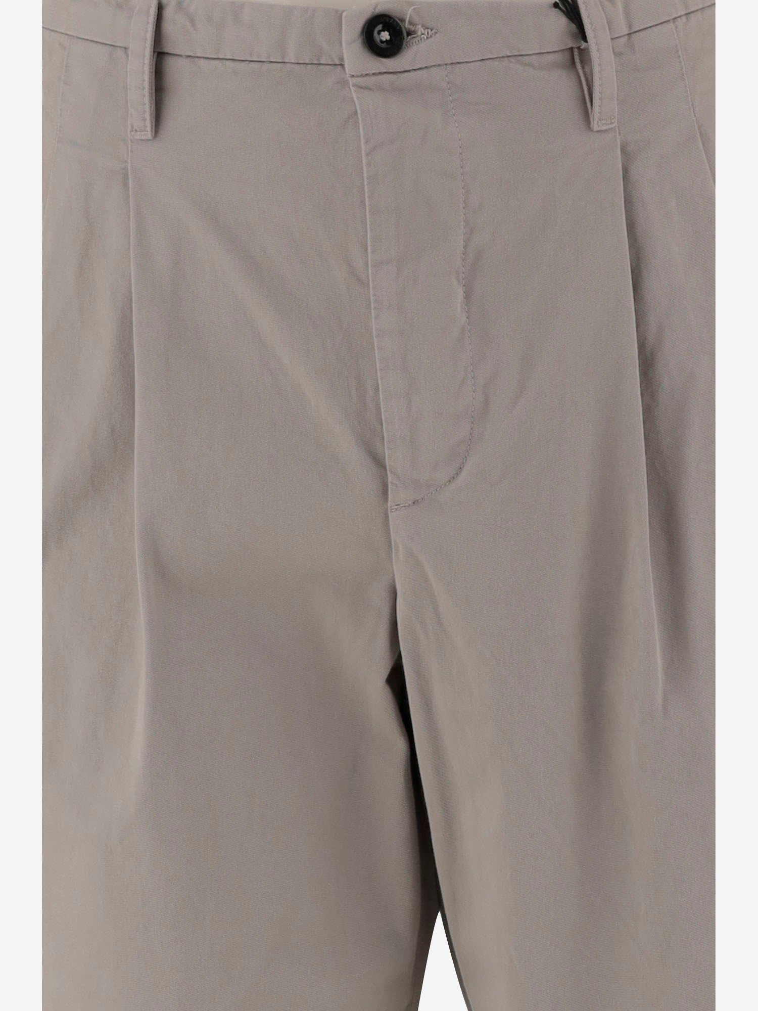 PANTALONI AMPI IN GABARDINE DI COTONE 20CMPA136A 110458G904 CP COMPANY 