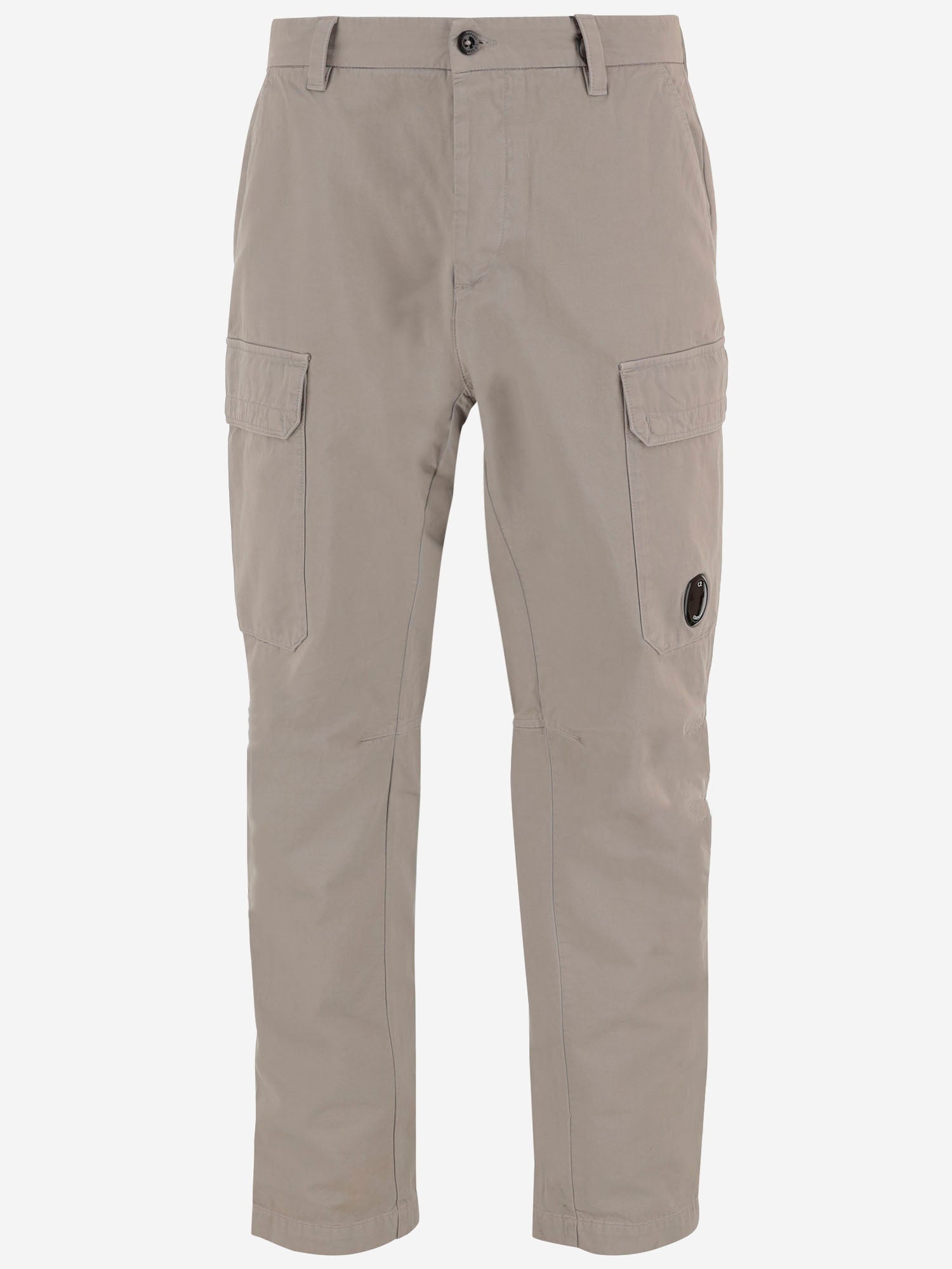 PANTALONI IN COTONE CON LOGO 20CMPA185A 110458G904 CP COMPANY 