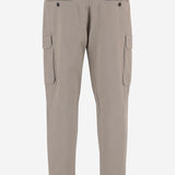 PANTALONI IN COTONE CON LOGO 20CMPA185A 110458G904 CP COMPANY 