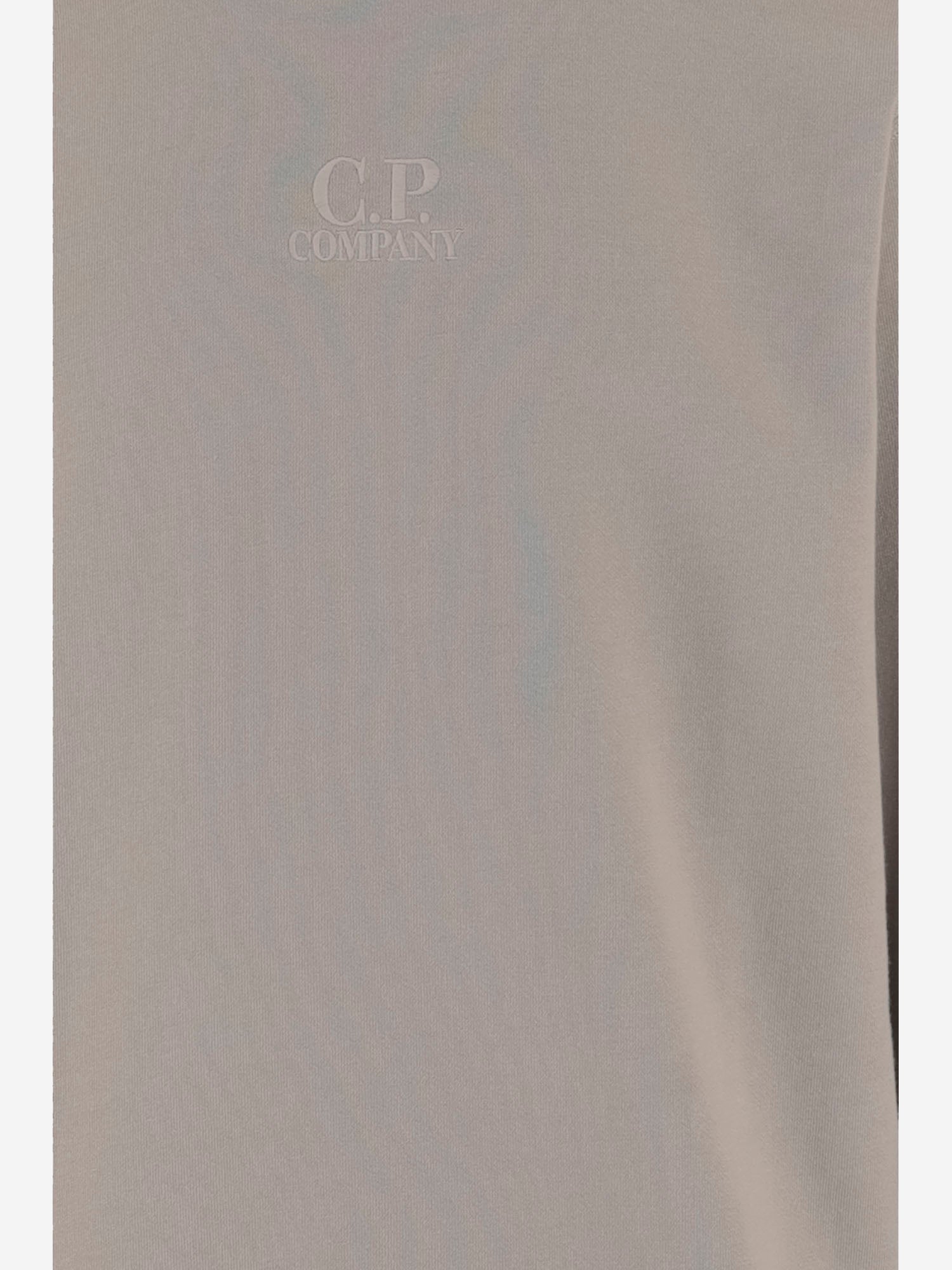 FELPA IN COTONE CON LOGO 20CMSS027A 005086W904 CP COMPANY 